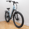 Denago - Commute 1 Step Thru - Light Blue - 2 Front Quarter