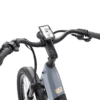 Electric bike handlebars with LCD display